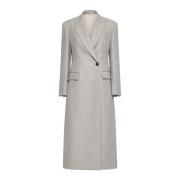 Beige Jassen voor Stijlvolle Look Brunello Cucinelli , Beige , Dames