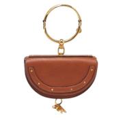 Pre-owned Leather handbags Chloé Pre-owned , Brown , Dames