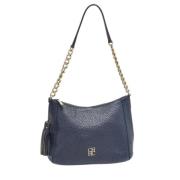 Pre-owned Leather handbags Carolina Herrera Pre-owned , Blue , Dames