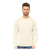 Zachte Katoen Cashmere Trui Beige Boss , Beige , Heren