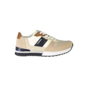 Beige Sneaker met Contrastdetails Carrera , Beige , Heren