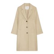 Blazer coat regular Marc O'Polo , Beige , Dames