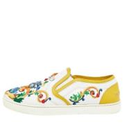 Pre-owned Leather sneakers Dolce & Gabbana Pre-owned , Multicolor , Da...