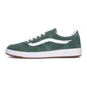 Groene Suède Lage Sneakers Vans , Green , Heren