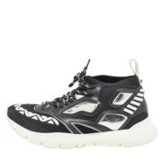 Pre-owned Leather sneakers Valentino Vintage , Black , Dames