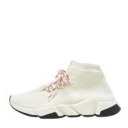 Pre-owned Fabric sneakers Balenciaga Vintage , Beige , Dames