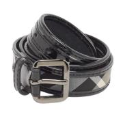 Pre-owned Fabric belts Burberry Vintage , Black , Dames