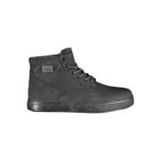 Elegante Zwarte Veterschoenen met Contrastdetails Carrera , Black , He...