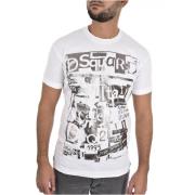 Witte T-Shirt - The Whites Collectie Dsquared2 , White , Heren