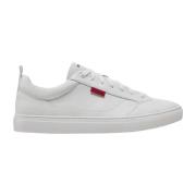 Witte lage sneakers Hugo Boss , White , Heren