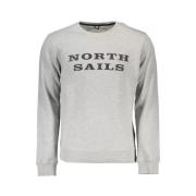 Biologisch Katoenen Sweatshirt met Lange Mouwen North Sails , Gray , H...