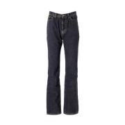 Pre-owned Cotton jeans Yves Saint Laurent Vintage , Black , Dames