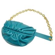 Pre-owned Fabric pouches Bottega Veneta Vintage , Blue , Dames