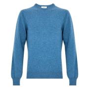 Blauwe Cashmere Trui Piacenza 1733 , Blue , Heren