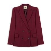 Bordeaux Stijl Jurk Aniye By , Red , Dames