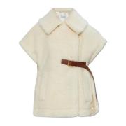 Poncho met riem Max Mara , Beige , Dames