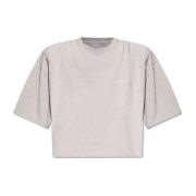 T-shirt met schoudervullingen Halfboy , Gray , Dames