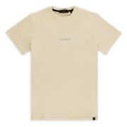 Sand Fresh Tee - Trendy Design Aspact , Beige , Heren