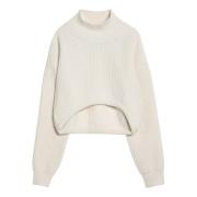 Dolcevita Sweater Erika Cavallini , Beige , Dames