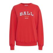 Sporty Baltaylor Sweatshirt Chinese Red Ball , Red , Dames