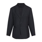 Blazer met hoodie Emporio Armani , Blue , Heren