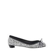 Zwarte Kristal Ballerinas Alexander McQueen , Black , Dames