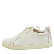 Pre-owned Leather sneakers Sophia Webster Pre-owned , White , Dames