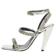 Pre-owned Leather sandals Tom Ford Pre-owned , Gray , Dames