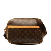 Pre-owned Canvas louis-vuitton-bags Louis Vuitton Vintage , Brown , Da...