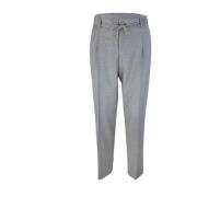 Grijze Chino Broek met Zakken Lubiam , Gray , Heren