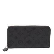 Pre-owned Leather wallets Louis Vuitton Vintage , Black , Dames