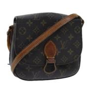 Pre-owned Canvas louis-vuitton-bags Louis Vuitton Vintage , Brown , Da...