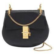 Pre-owned Leather shoulder-bags Chloé Pre-owned , Black , Dames