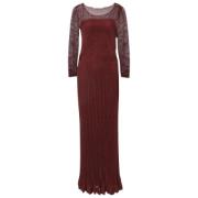 Pre-owned Knit dresses Dior Vintage , Red , Dames