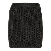 Korte zwarte rok outlet prijs Pinko , Black , Dames