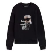 Ikonik 2.0 RS Sweatshirt Karl Lagerfeld , Black , Dames