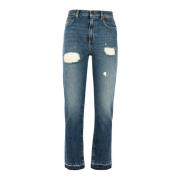 Gescheurde Jeans voor Vrouwen Pinko , Blue , Dames