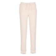 Roze sweatpants met taillekoord K-Way , Pink , Dames