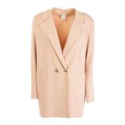 Lange blazer voor vrouwen Pinko , Pink , Dames