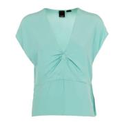 Elegante Zomerblouse Pinko , Blue , Dames