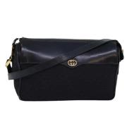 Pre-owned Canvas gucci-bags Gucci Vintage , Black , Dames