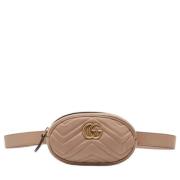 Pre-owned Leather gucci-bags Gucci Vintage , Pink , Dames