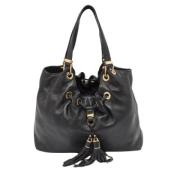 Pre-owned Leather handbags Michael Kors Pre-owned , Black , Dames