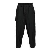 Broek met zakken Y-3 , Black , Heren