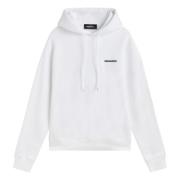 Cool Fit Horror Lodge Hoodie Dsquared2 , White , Heren