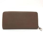 Pre-owned Leather wallets Louis Vuitton Vintage , Brown , Dames