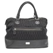 Pre-owned Canvas totes Dior Vintage , Black , Dames