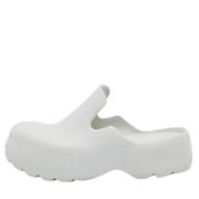 Pre-owned Rubber mules Bottega Veneta Vintage , White , Dames