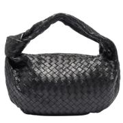 Pre-owned Leather handbags Bottega Veneta Vintage , Black , Dames