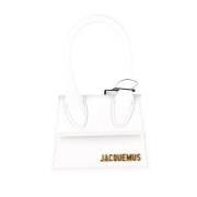 Leather handbags Jacquemus , White , Dames